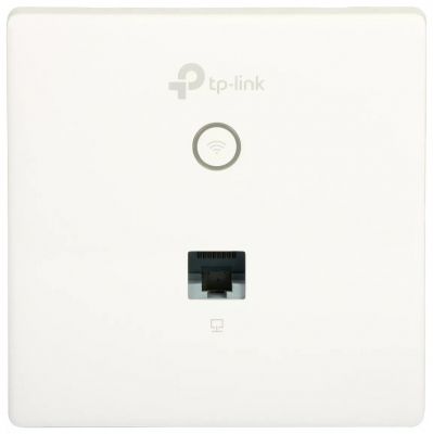 Точка доступа TP-Link EAP115-Wall вид спереди порт Ethernet